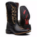 Bota Texana Masculina "Arame Dourado" - Esporatto