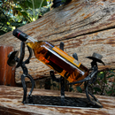 Suporte de Garrafa Ferraduras Artesanal