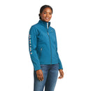 Jaqueta feminina Ariat Softshell EURasian Verde-azulado